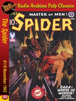 cover image of The Spider #110
